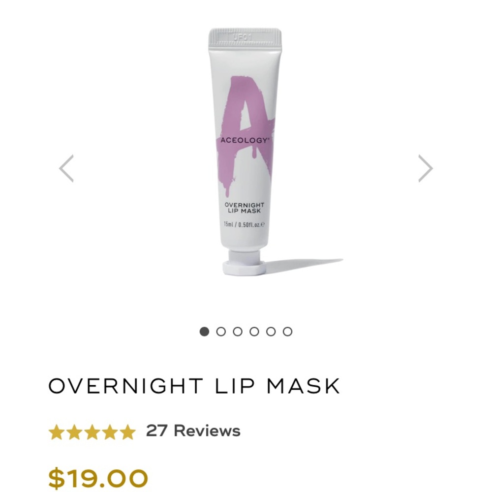 Aceology lip mask